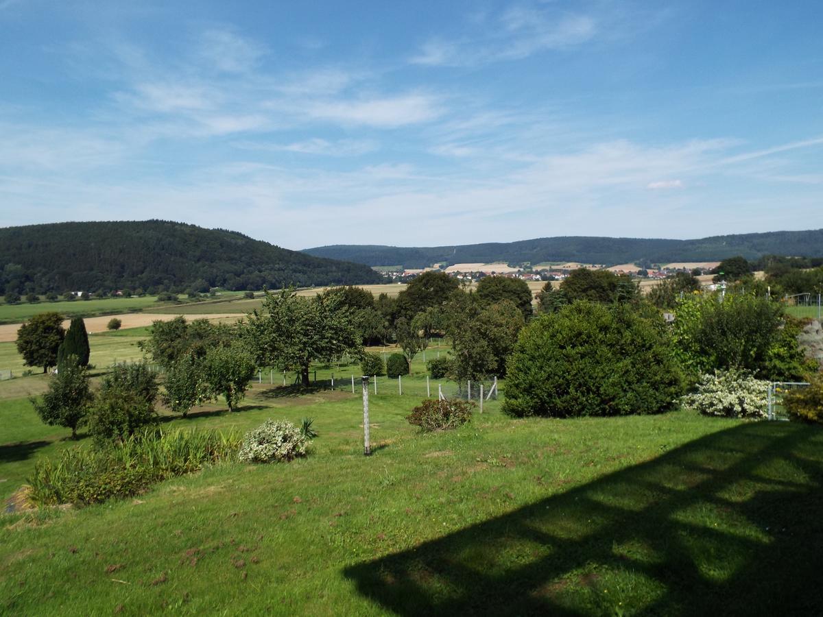 Hotel Garni Zum Reinhardswald Gewissenruh Esterno foto